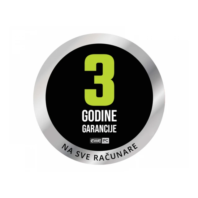 EWE PC AMD GAMING računar Ryzen 7 7700 32GB 1TB RTX5060Ti 8GB 