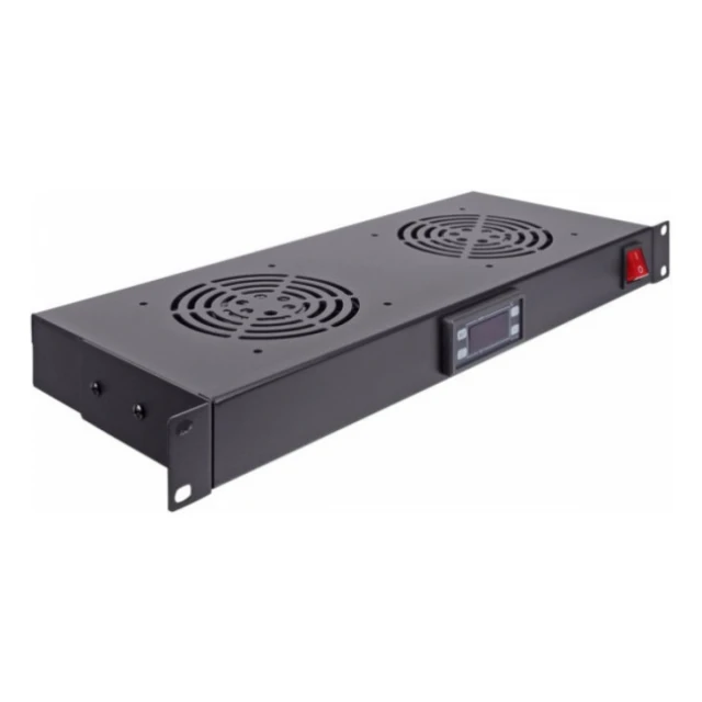 ExeLink Ventilator panel sa 2 ventilatora, kontrolerom temperature i kablom za napajanje