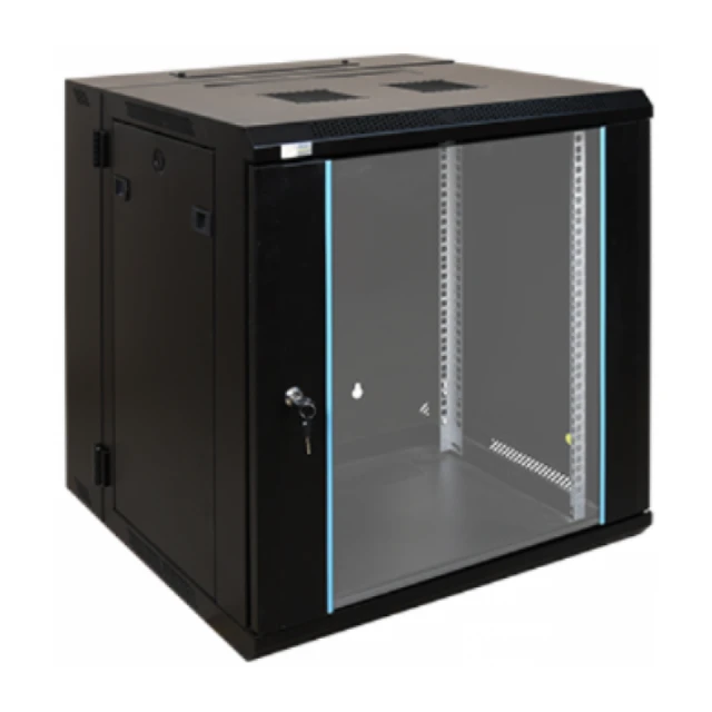 EXO:N 15U Podno stojeci rack ormar sa tockicima, 600mm×800mm×600mm, crni