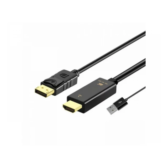 FAST ASIA Kabl HDMI + USB 2.0 na DisplayPort (m/m) 1.8m 