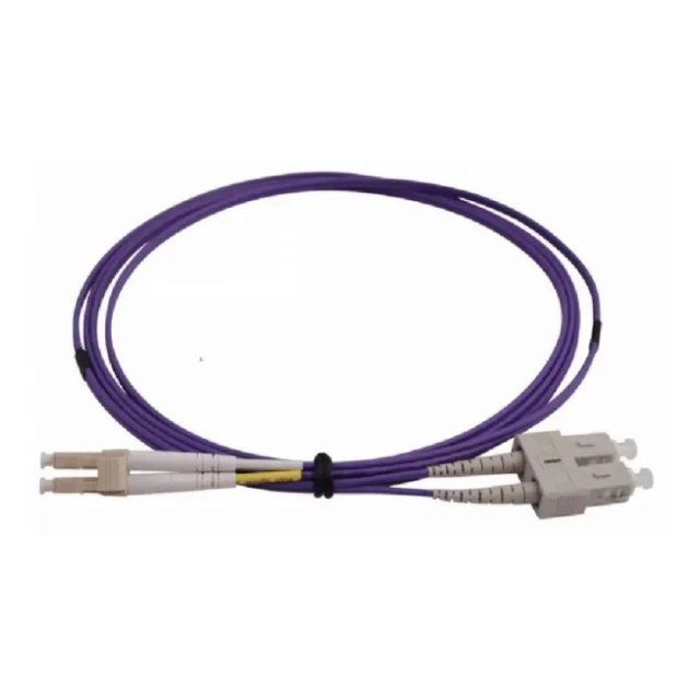 FO LC/UPC - SC/UPC MM 3M OM4 DX Purple