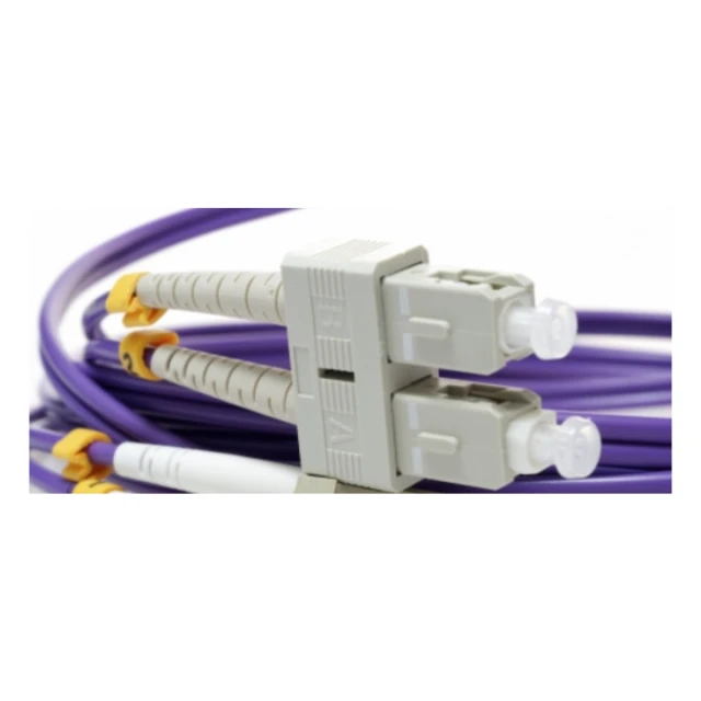 FO SC/UPC - SC/UPC MM 2M OM4 DX Purple