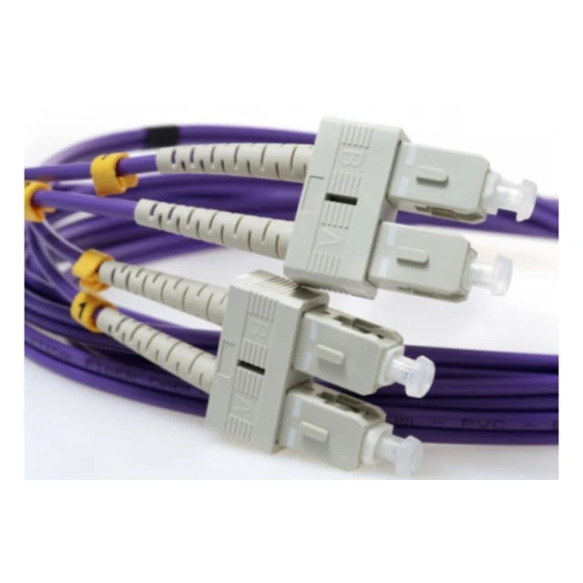 FO SC/UPC - SC/UPC MM 3M OM4 DX Purple