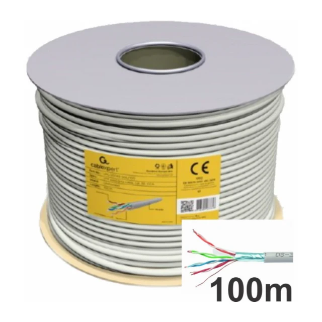 FPC-5004E-SOL/100 Gembird FTP cat.5E Indoor solid CCA kotur 100m