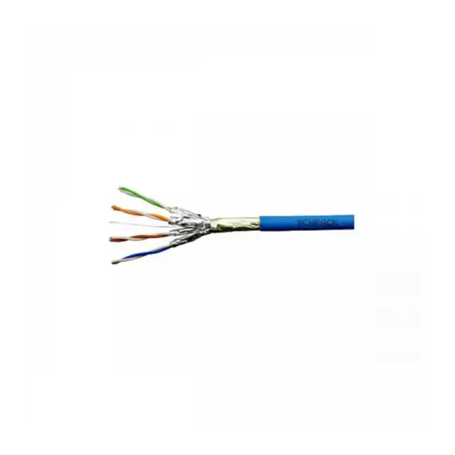 FTP cable CAT 6A F/FTP - 500 Mhz, 4x2xAWG-23, LSOH plavi Schrack HSEKP423HA