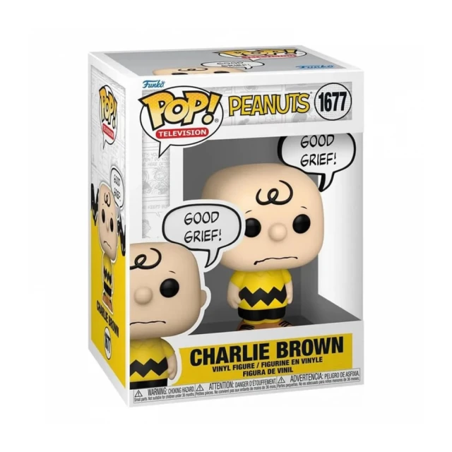 Funko POP! Animation: Peanuts - Charlie Brown "Good Grief"