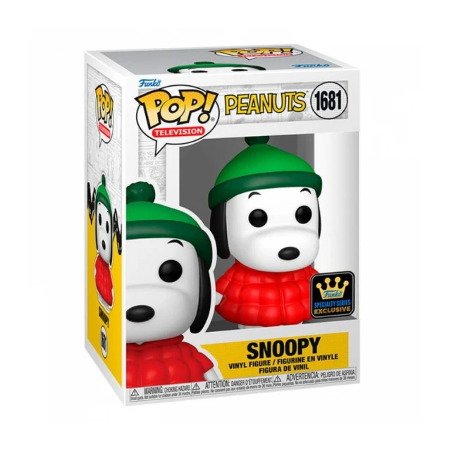 Funko POP! Animation: Peanuts - Snoopy In Coat w/Chase
