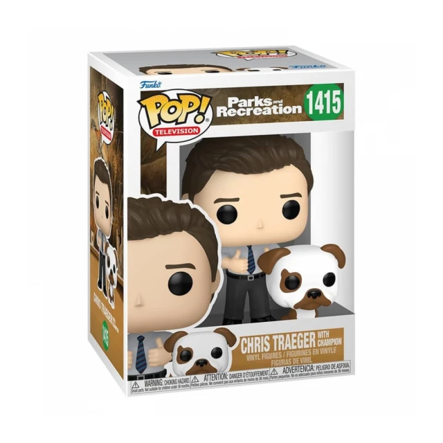 Funko POP! & Buddy: Parks & Recreation - Chris & Champion