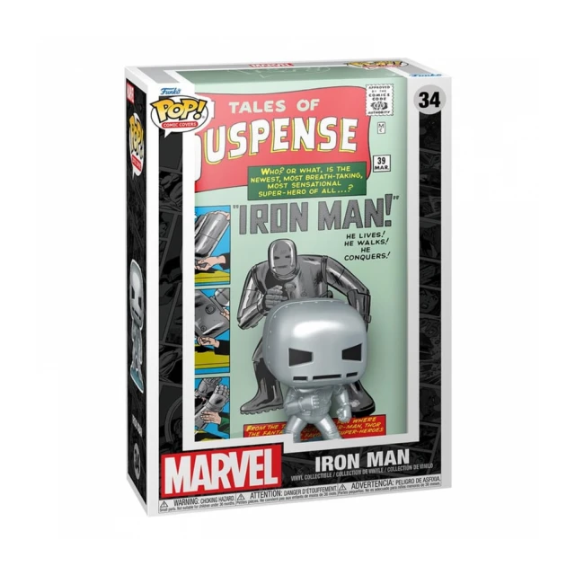 Funko POP! Comic Cover: Marvel - Tales Of Suspense #39 Iron Man