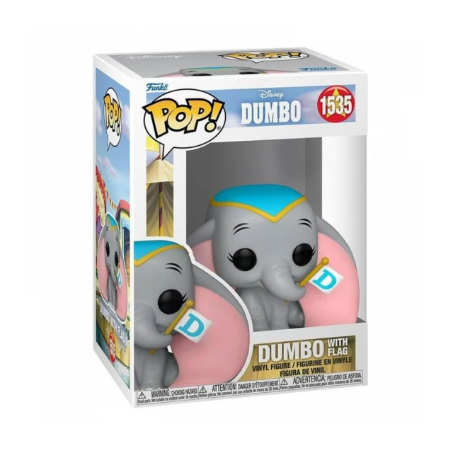 Funko POP! Disney: Dumbo S3 - Dumbo w/Flag