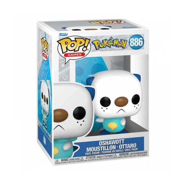 Funko Pop Games: Pokemon - Oshawott (EMEA)