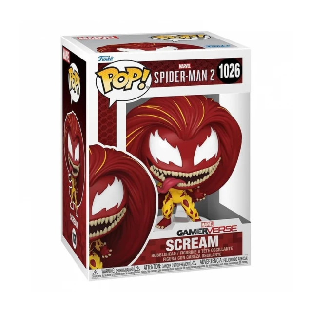 Funko POP! Games: Spider-Man 2 Videogame - Scream