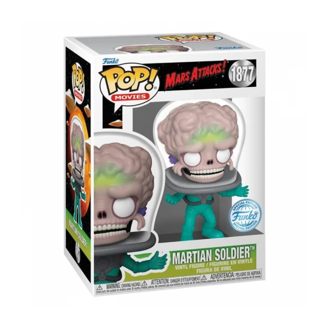 Funko POP! Movies: Mars Attacks - Soldier w/CH (GW)