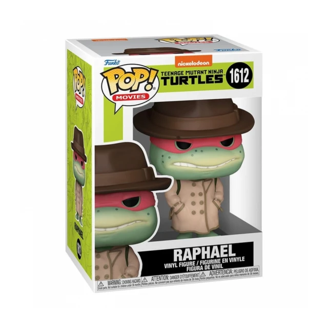 Funko POP! Movies: TMNT - Raphael w/Coat & Hat