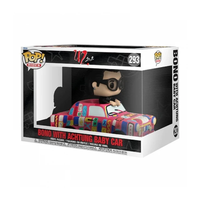 Funko POP Ride SUPDLX: U2-AB Car /w Bono