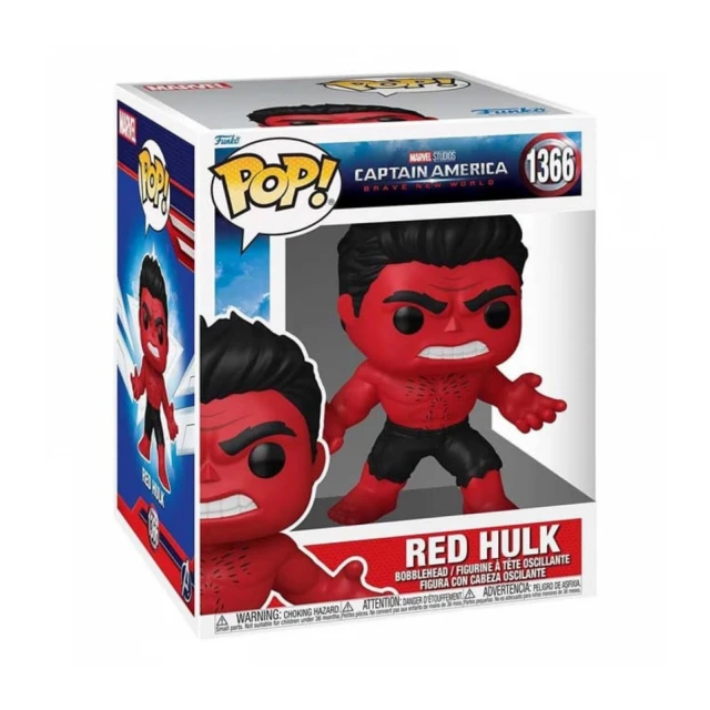 Funko POP! Super: Captain America Brave New World - Red Hulk 6"