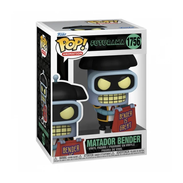 Funko POP! TV: Futurama S4 - Matador Bender