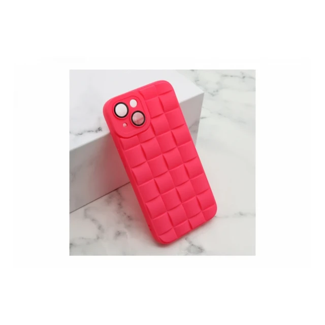 Futrola 3D WALL za iPhone 14 pink