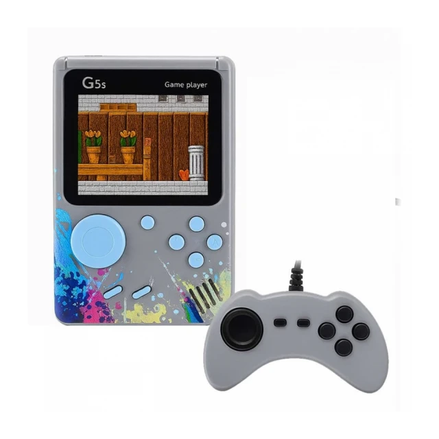 Gaming Console - G5 Handheld Console (Grey-Blue)