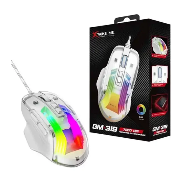 Gaming miš Xtrike GM319 Transparent