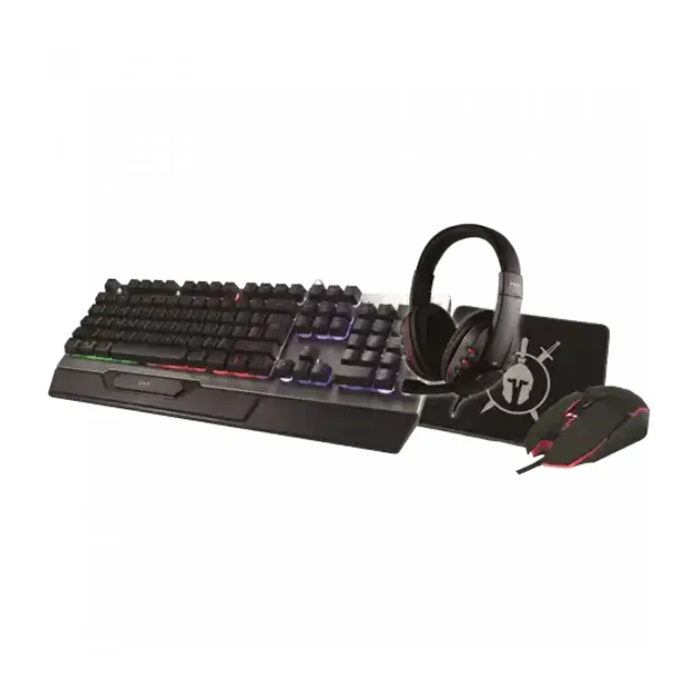 Gaming set MS Industrial Elite C500 4u1 Tastatura, miš, slušalice, podloga