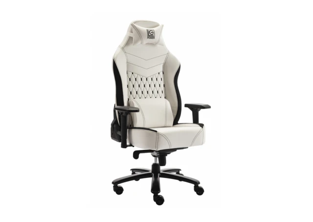 GAMING STOLICA LC Power LC-GC-800BW Gaming Chair Black/White