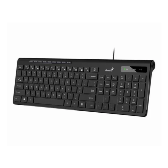 GENIUS Slimstar 230II USB US crna tastatura 