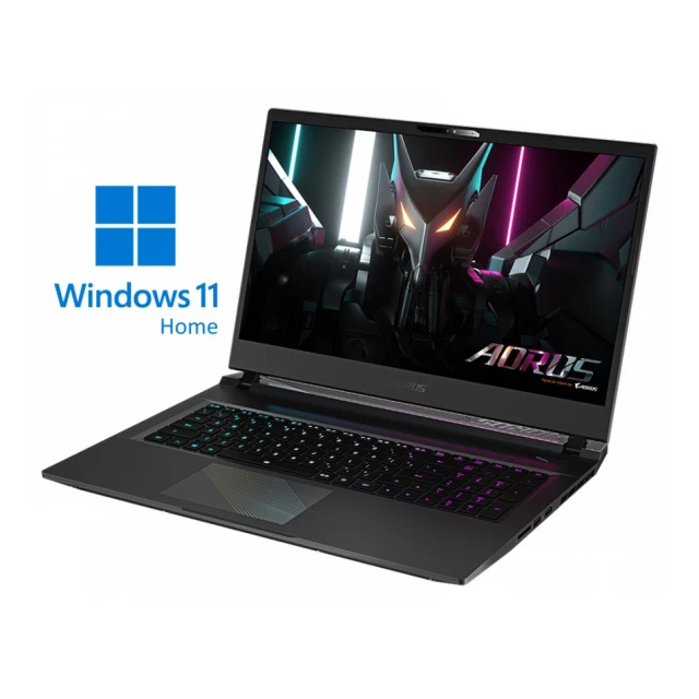 GIGABYTE AORUS 17 BSF 17.3 inch QHD 240Hz i7-13700H 16GB 1TB SSD GeForce RTX 4070 8GB Backlit Win11Home gaming laptop 