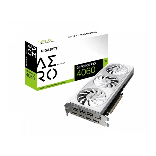 GIGABYTE nVidia GeForce RTX 4060 AERO OC 8GB GV-N4060AERO OC-8GD grafička karta