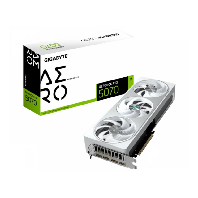 GIGABYTE nVidia GeForce RTX 5070  AERO 12GB 192bit GV-N5070AERO OC-12GD rev. 1.0 grafička karta