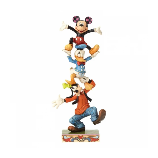 Goofy Mickey Donald Teetering Tower