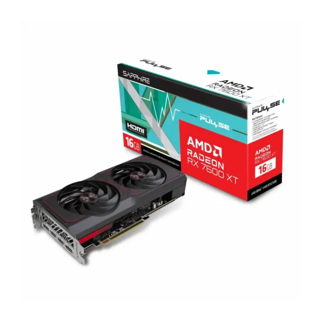 Grafička karta AMD Sapphire Pulse RX 7600 XT GAMING OC 16GB GDDR6