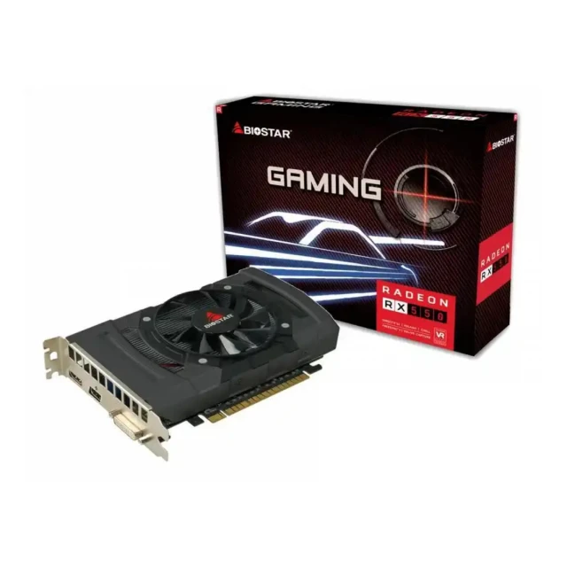 Graficka karta Biostar RX550 4GB GDDR5 128bit DVI/DP/HDMI