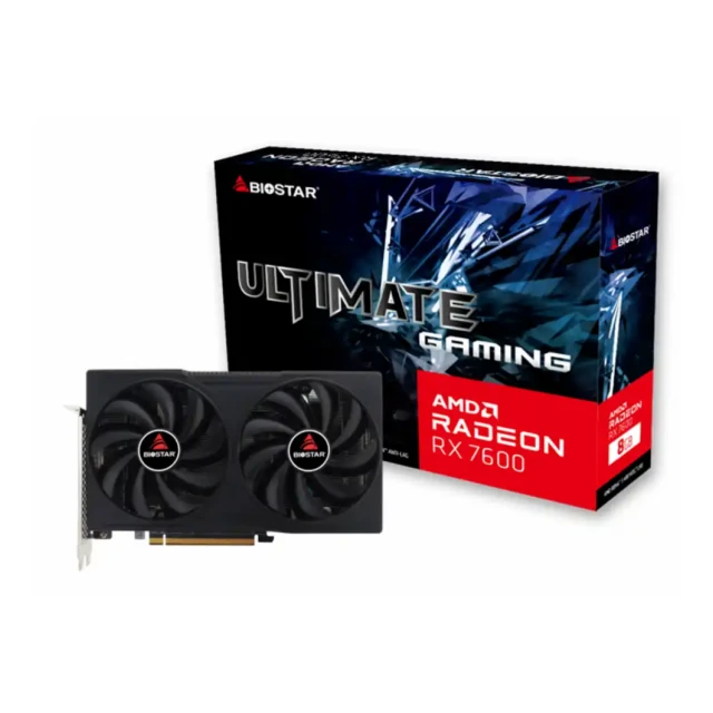 Grafička karta Biostar RX7600 8GB DDR6 128bit HDMI/3DP