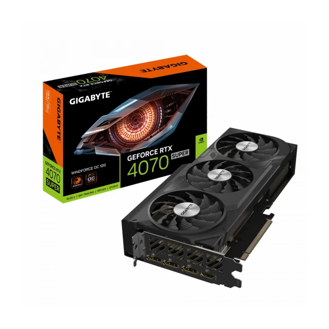 Grafička karta Gigabyte GeForce RTX 4070 Super GV-N407SWF3OC-12GD 12GB 192bit 3xDP/HDMI