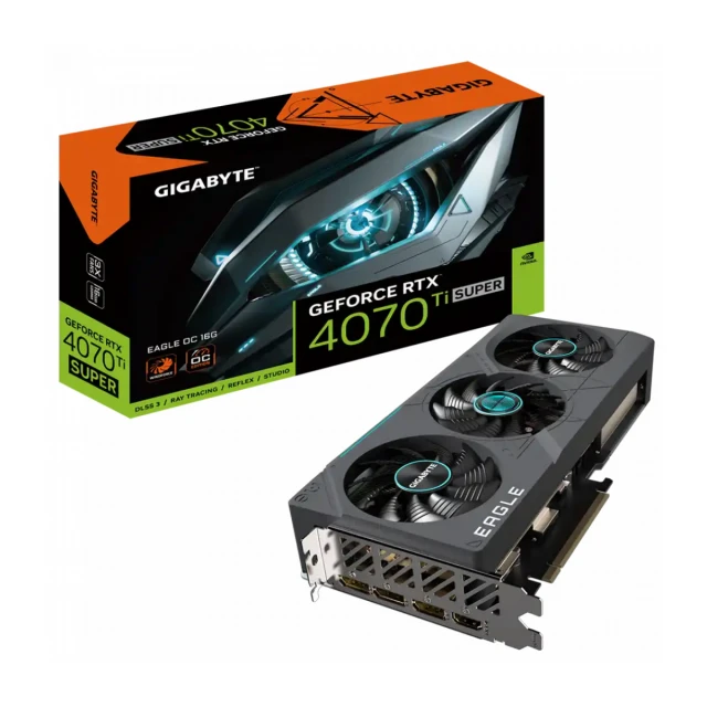 Grafička karta Gigabyte GeForce RTX 4070 Ti Super GV-N407TSEAGLE OC-16GD 16GB 192 bit 3xDP/HDMI