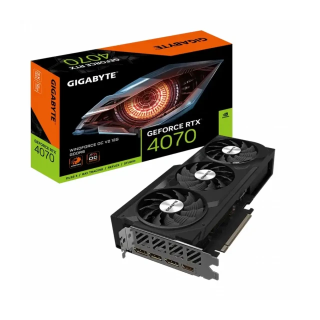 Grafička karta Gigabyte GeForce RTX 4070 GV-N4070WF3OCV2-12GD 12GB  192bit  3xDP/HDMI