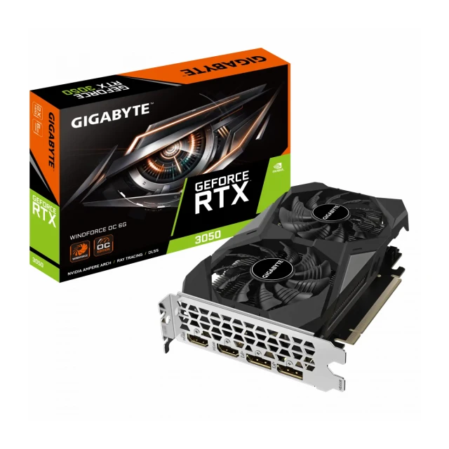 Grafička karta Gigabyte GeForce RTX 3050 WINDFORCE 6GB 128bit DVI/HDMI/DP