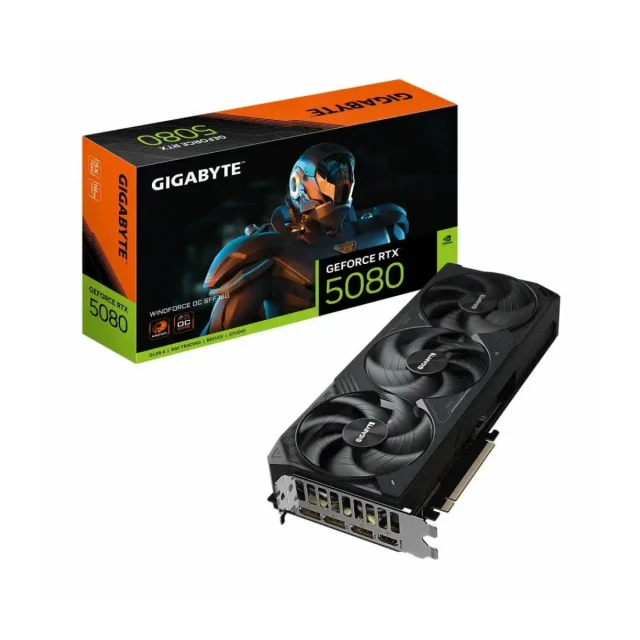 Grafička karta Gigabyte GeForce RTX 5080 Windfoce GV-N5080WF3OC-16GD 16GB GDDR7 256bit 3xDP/HDMI