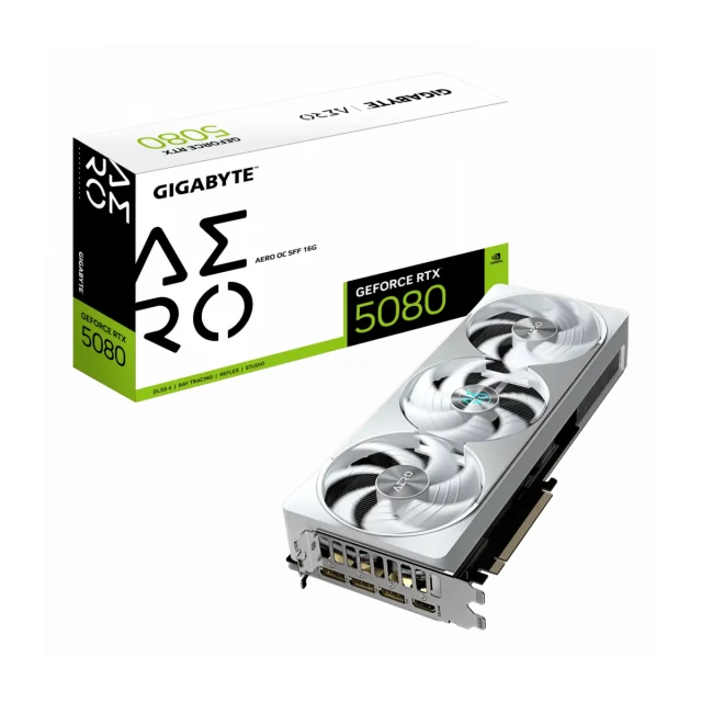 Grafička karta Gigabyte GeForce RTX 5080 16GB AEROOC GV-N5080AERO OC-16GD 16GB GDDR7 256bit3xDP/HDMI