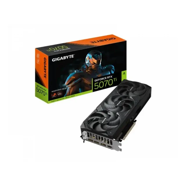 Graficka karta Gigabyte GeForce RTX 5070 Ti WINDFORCE OC SFF 16G