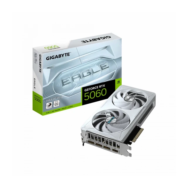 Grafička karta Gigabyte GeForce RTX 5060 Eagle OC GV-N5060EAGLEOC ICE-8GD 8GB GDDR7