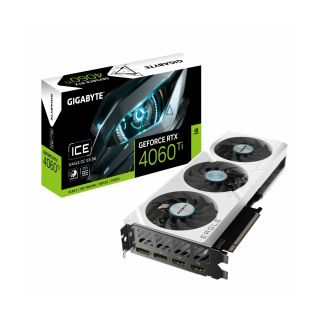 Grafička karta Gigabyte RTX 4060 Ti EAGLE OC ICE 8G GV-N406TEAGLEOC ICE-8GD