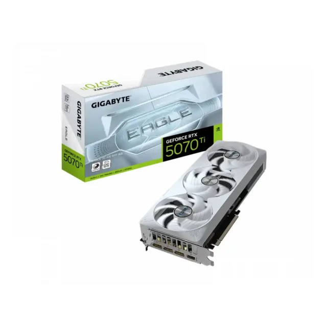 Graficka karta GIGABYTE RTX 5070 Ti EAGLE OC ICE SFF 16GB GV-N507TEAGLEOC ICE-16GD