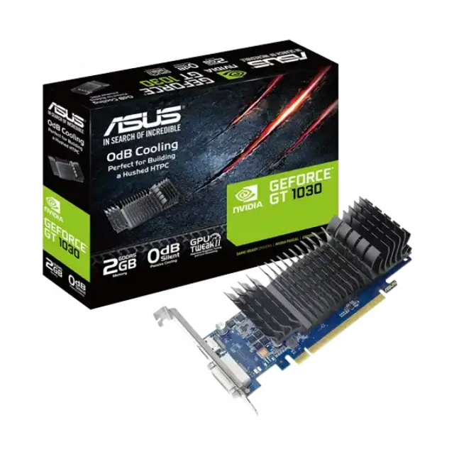 Grafička karta PCI-E Asus GT 1030 2GB DDR5 GT1030-SL-2G-BRK 64 bit DVI/HDMI