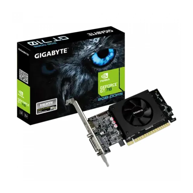 Grafička karta PCI-E Gigabyte GT710 2GB DDR5 64 bit  HDMI/DVI