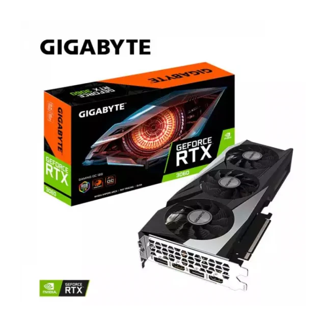 Grafička karta PCI-E RTX 3060 Gigabyte GV-N3060GAMING OC-12GD REV 2.0