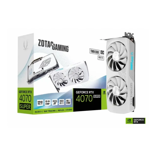 Grafička karta Zotac GAMING GeForce RTX 4070 Super Twin Edge OC White ED 12GB DDR6 192 bit HDMI/3xDP