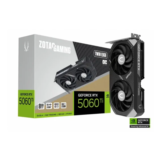 Grafička karta Zotac GAMING GeForce RTX 5060 Ti Twin Edge OC 8GB DDR7 128 bit 3xDP/HDMI