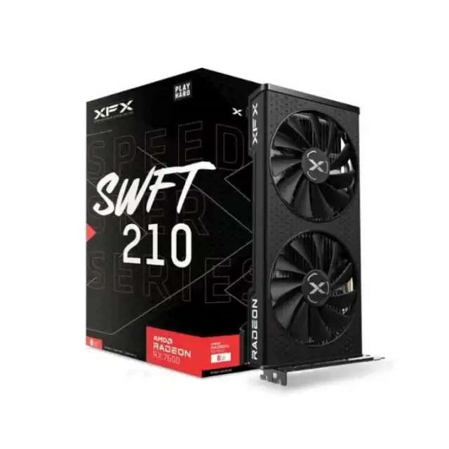 Grafička kartica XFX AMD Radeon RX 7600 8GB SPEEDSTER SWFT 210 Core